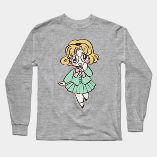 I draw chibi Fuu Hououji / magic knight rayearth Long Sleeve T-Shirt